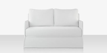 Luna Loveseat - Improve White by DecoScape (1041-102-WHT)