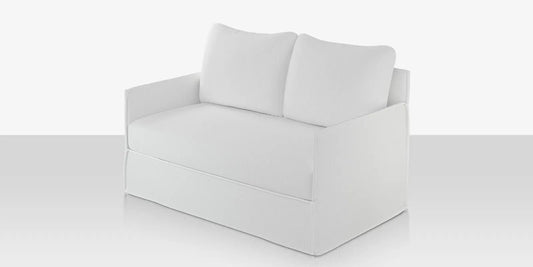 Luna Loveseat - Improve White by DecoScape