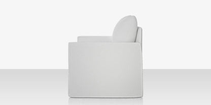 Luna Loveseat - Improve White by DecoScape (1041-102-WHT)