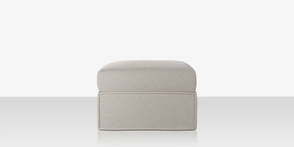 Luna Ottoman - Improve Stucco by DecoScape (1041-140-STU)