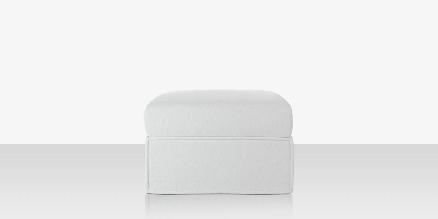 Luna Ottoman - Improve White by DecoScape (1041-140-WHT)