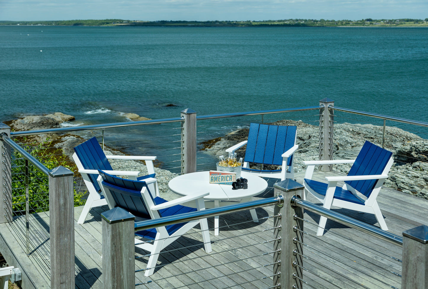 MAD 15" Chat Chair by Seaside Casual Outdoor Lounge Chair Seaside Casual Furniture 