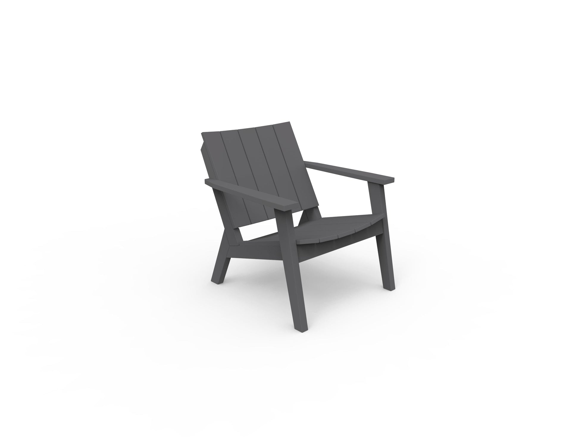 MAD 15" Chat Chair by Seaside Casual Outdoor Lounge Chair Seaside Casual Furniture Charcoal No - Fitted Cushion 