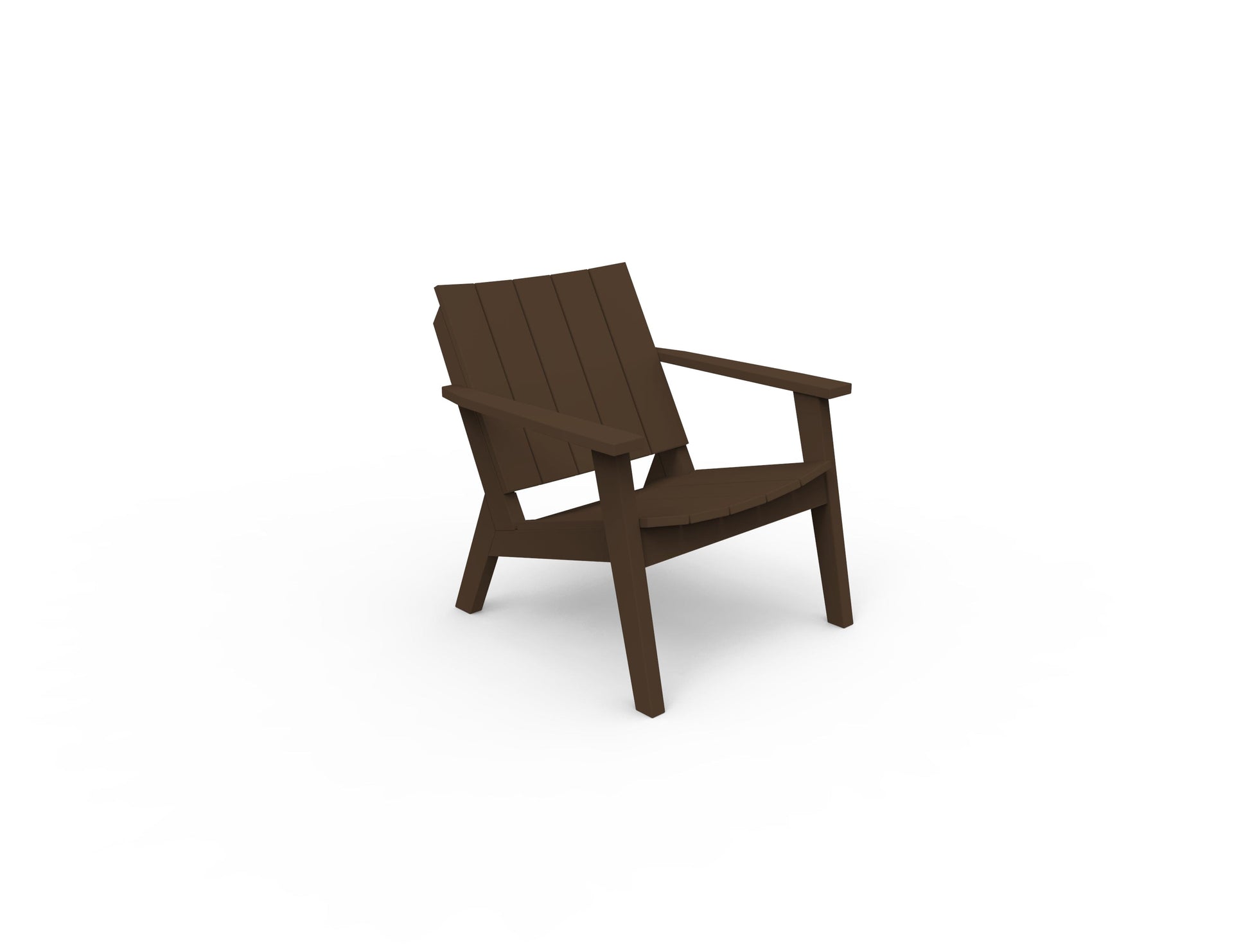 MAD 15" Chat Chair by Seaside Casual Outdoor Lounge Chair Seaside Casual Furniture Chestnut No - Fitted Cushion 