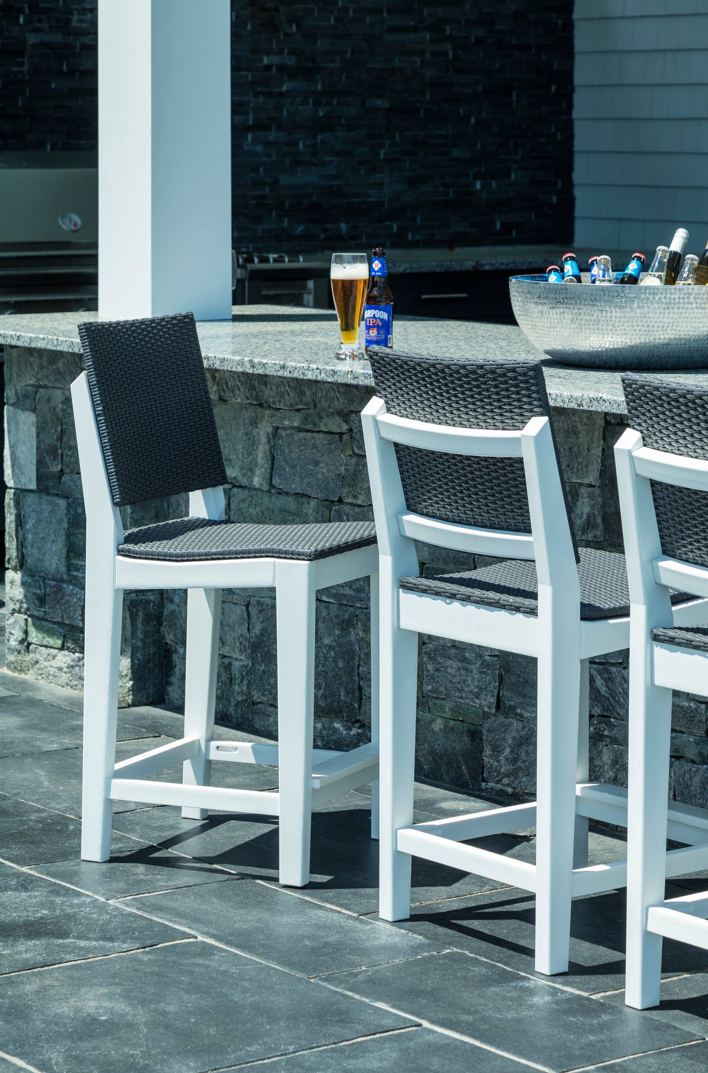 MAD 24" Balcony Arm Chair by Seaside Casual Outdoor Balcony Chair Seaside Casual Furniture 