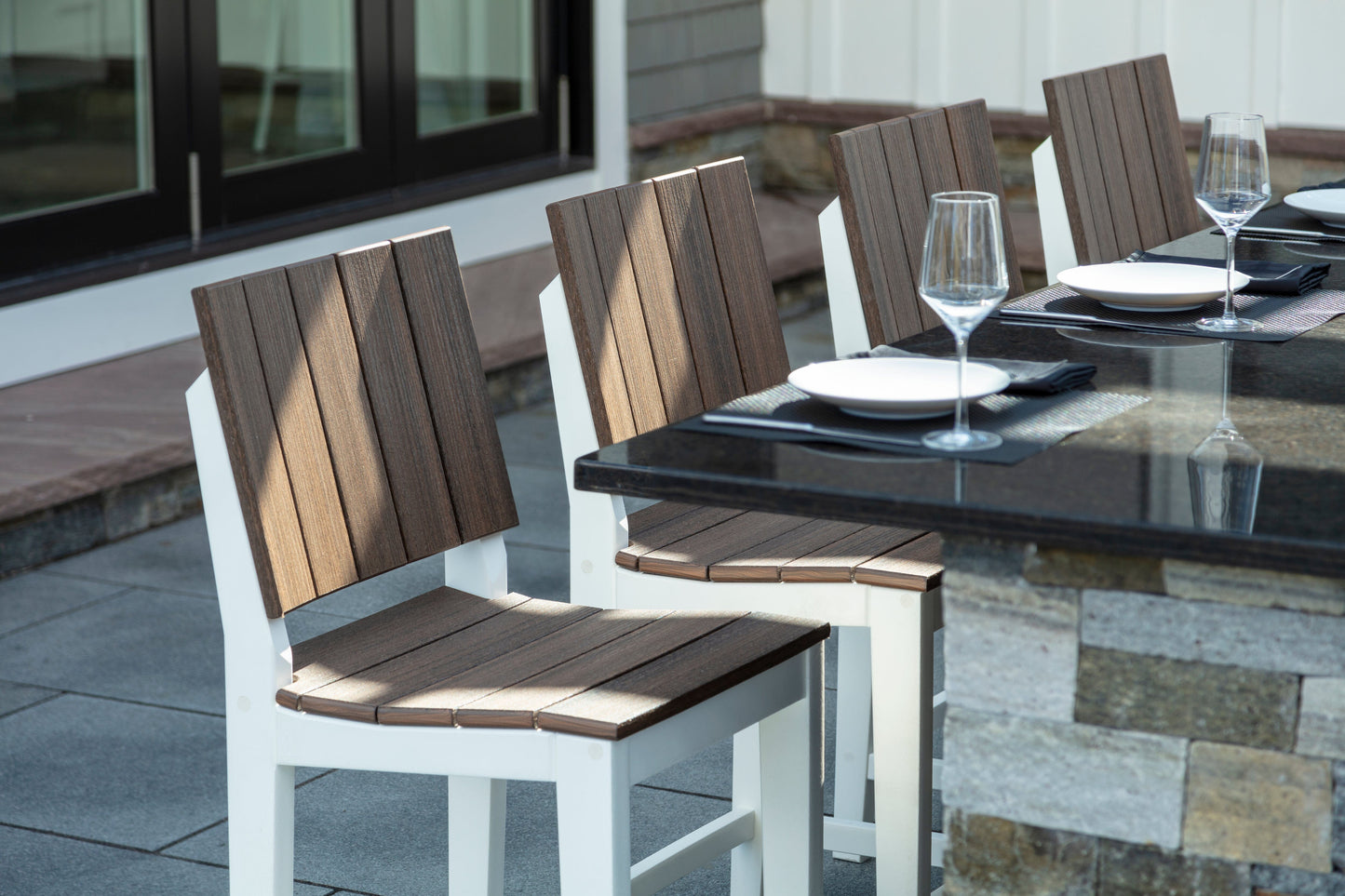 MAD 24" Balcony Side Chair by Seaside Casual Outdoor Balcony Chair Seaside Casual Furniture 