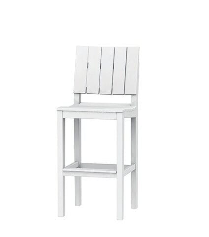 MAD 30" Bar Side Chair (Armless) by Seaside Casual Outdoor Bar Chair Seaside Casual Furniture 