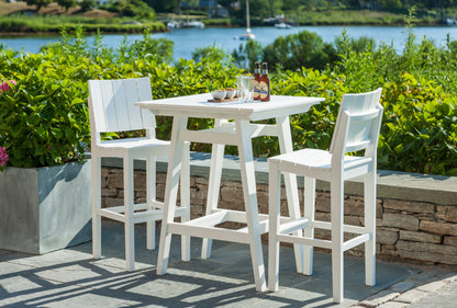 MAD 30" Bar Side Chair (Armless) by Seaside Casual Outdoor Bar Chair Seaside Casual Furniture 