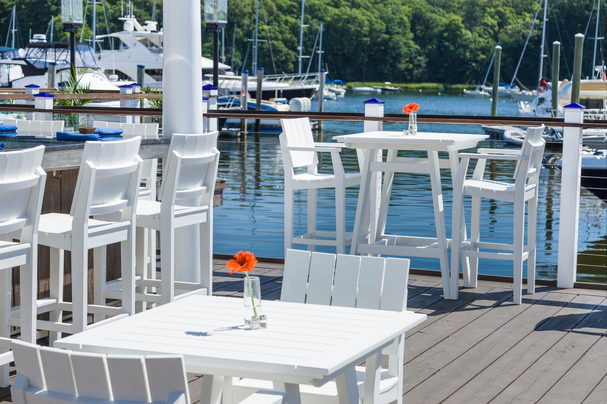 MAD 33" Square Dining Table by Seaside Casual Outdoor Dining Table Seaside Casual Furniture 