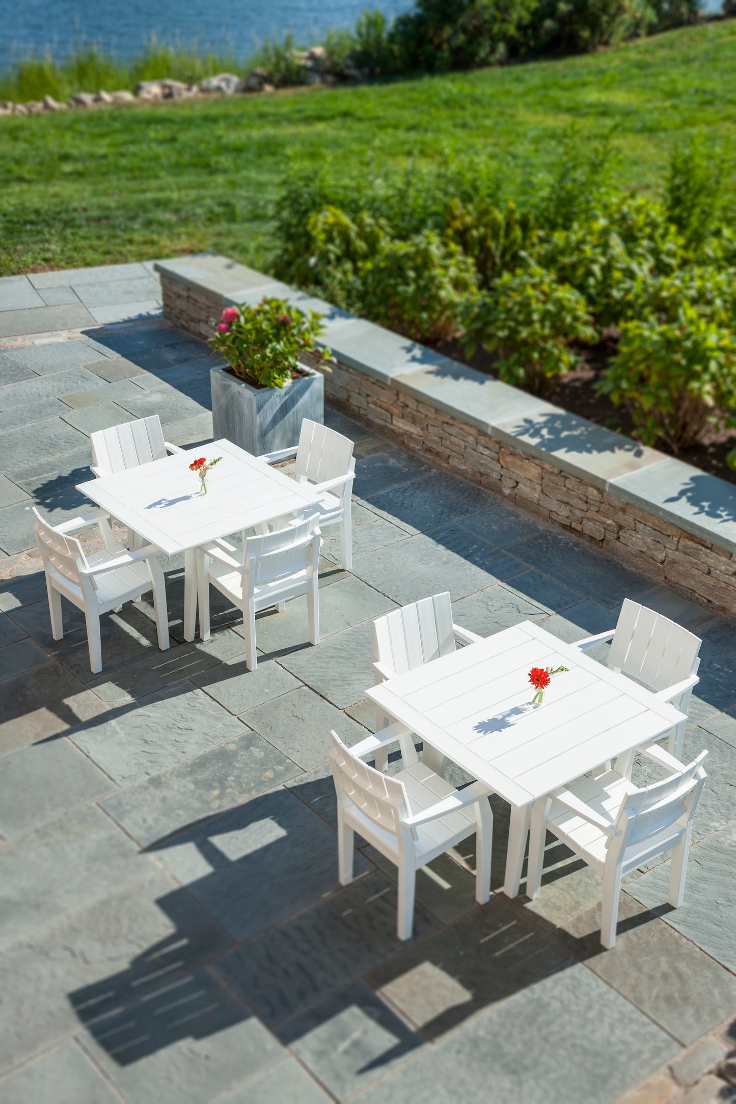 MAD 33" Square Dining Table by Seaside Casual Outdoor Dining Table Seaside Casual Furniture 