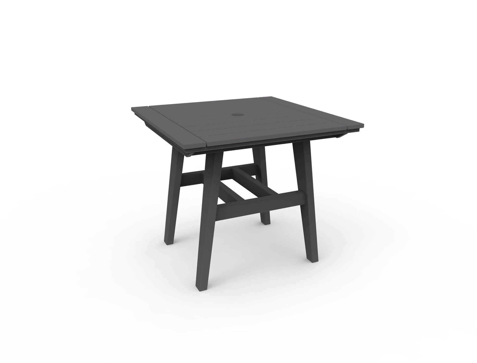MAD 33" Square Dining Table by Seaside Casual Outdoor Dining Table Seaside Casual Furniture Charcoal 