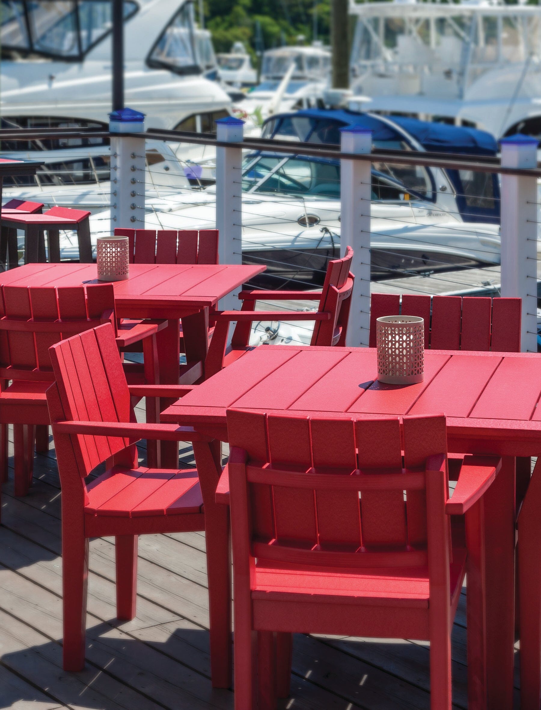 MAD 40" Square Dining Table by Seaside Casual Outdoor Dining Table Seaside Casual Furniture 