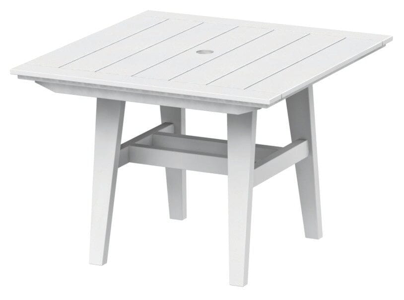MAD 40" Square Dining Table by Seaside Casual Outdoor Dining Table Seaside Casual Furniture Heathered-Dune 