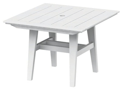MAD 40" Square Dining Table by Seaside Casual Outdoor Dining Table Seaside Casual Furniture Heathered-Teak 