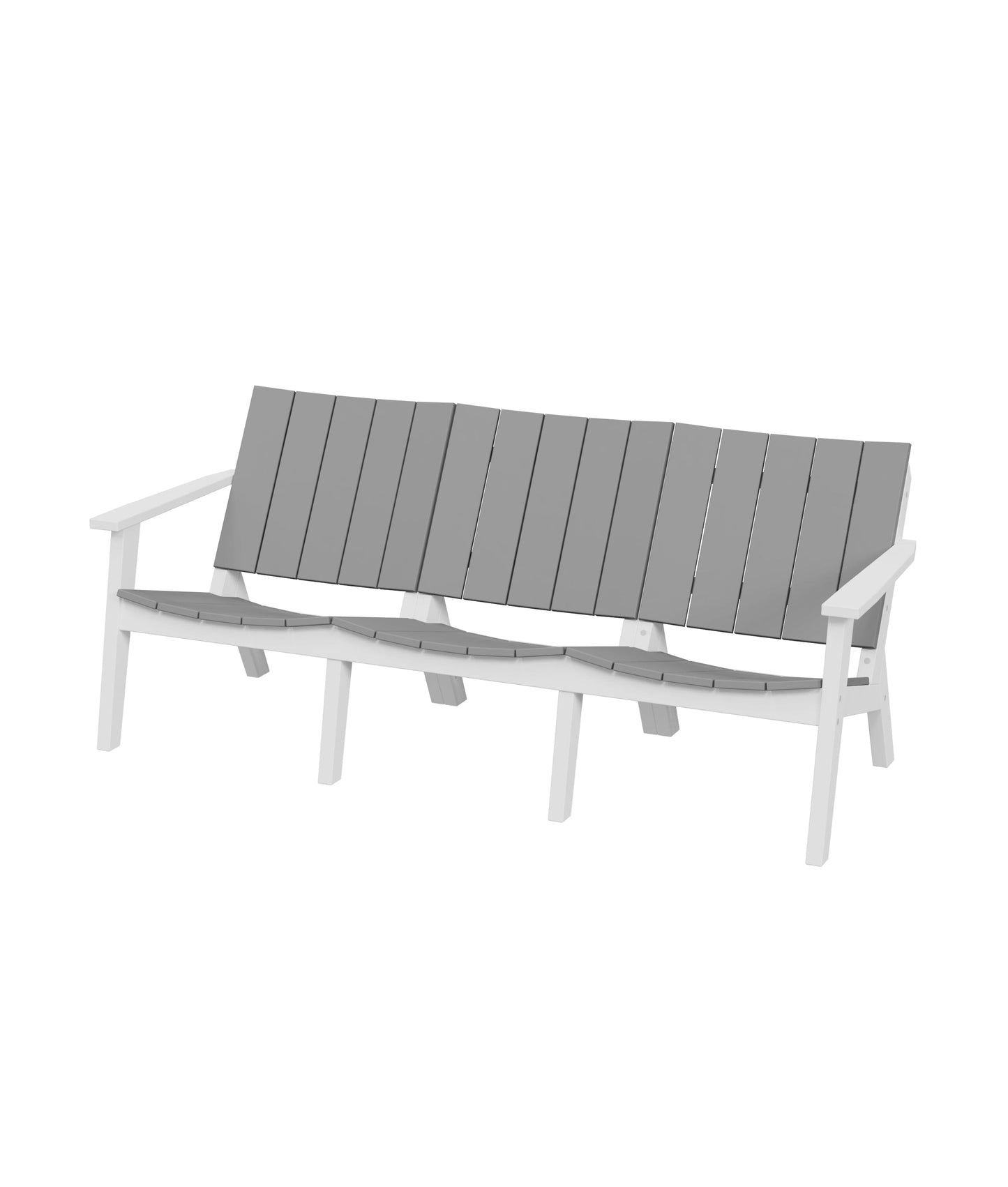 MAD Chat Sofa by Seaside Casual Outdoor Sofa Seaside Casual Furniture Gray 
