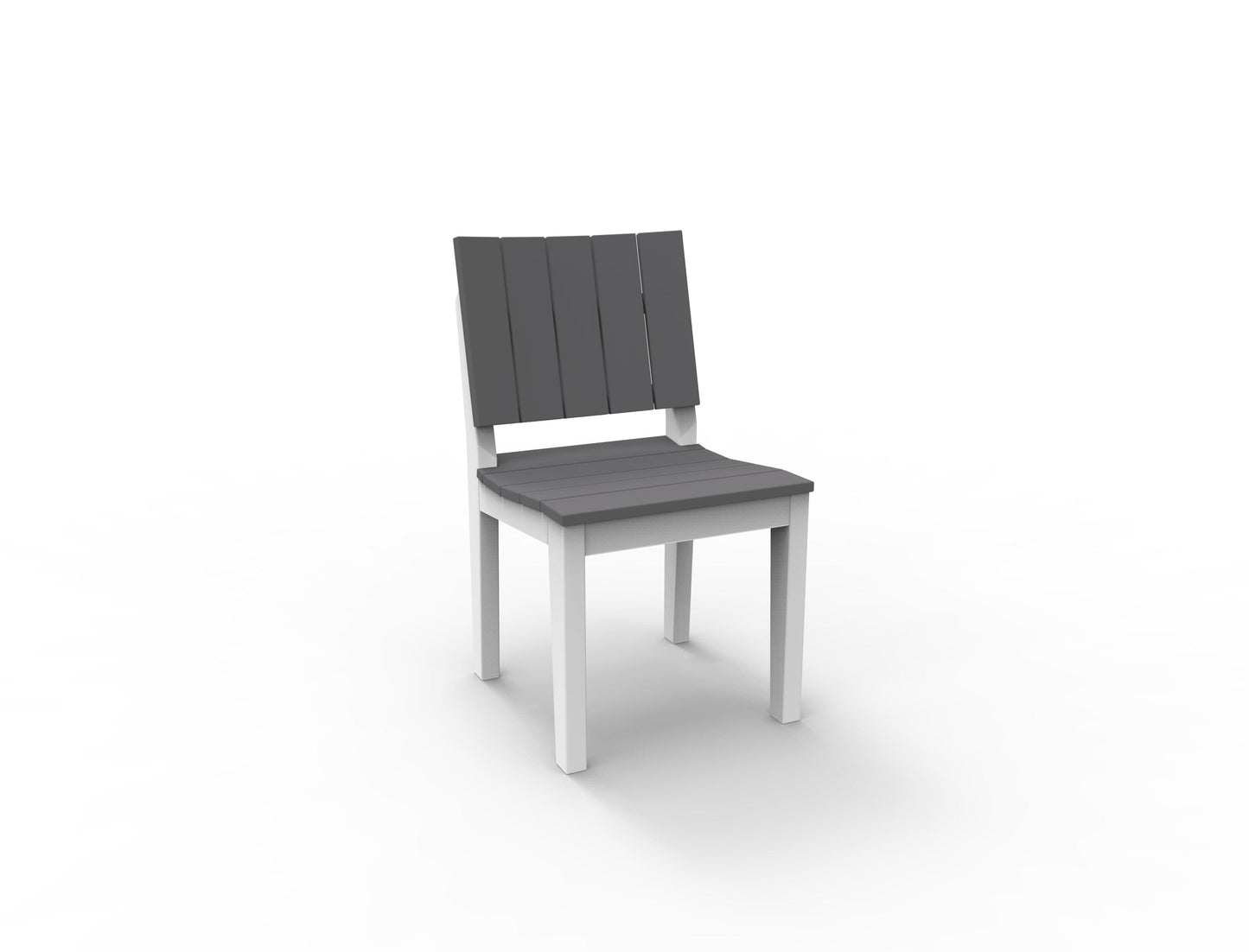 MAD Dining Side Chair by Seaside Casual Outdoor Dining Chair Seaside Casual Furniture Charcoal No - Fitted Cushion 