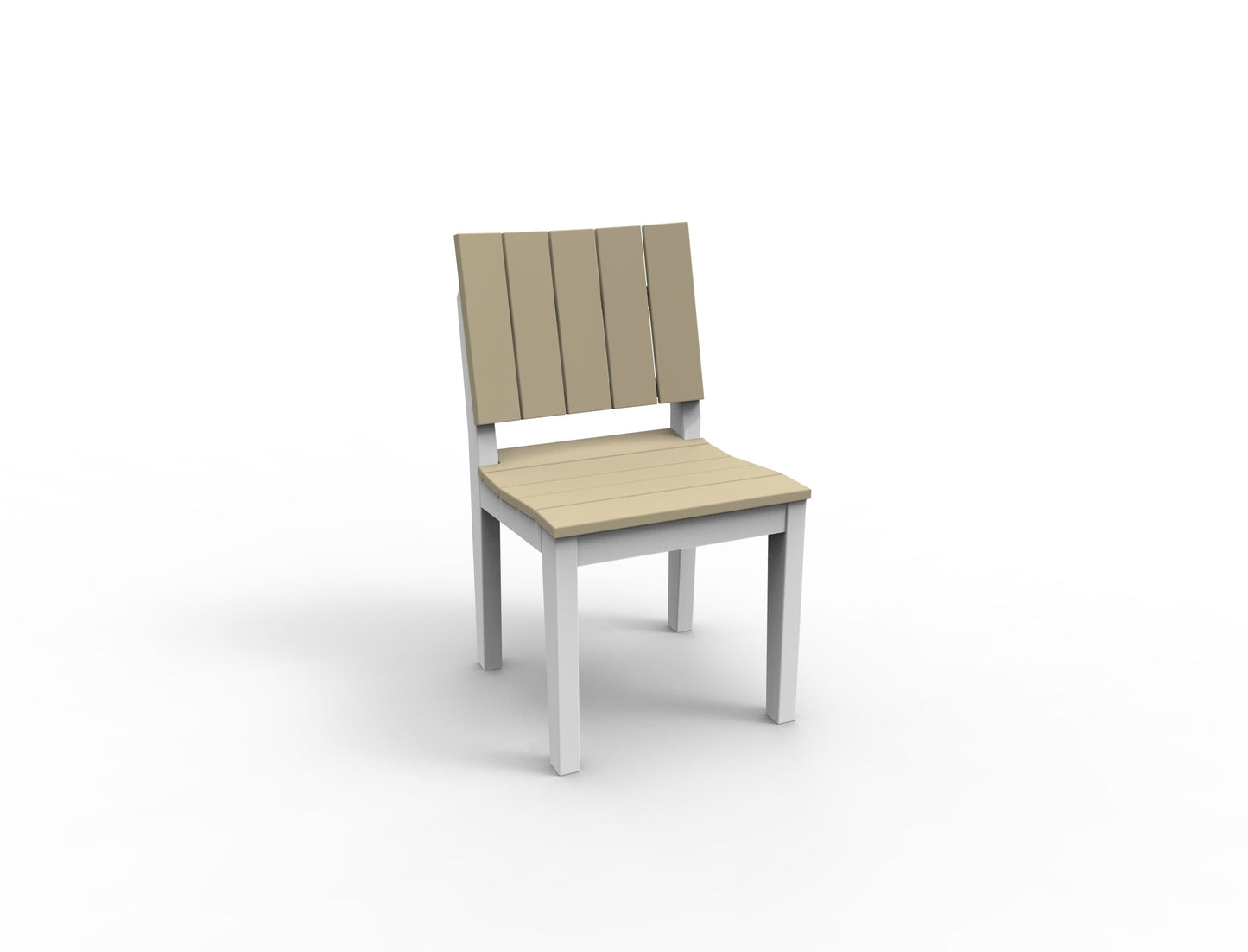 MAD Dining Side Chair by Seaside Casual Outdoor Dining Chair Seaside Casual Furniture Natural No - Fitted Cushion 