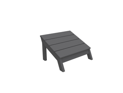 MAD Footstool by Seaside Casual Outdoor Footstool Seaside Casual Furniture Charcoal 