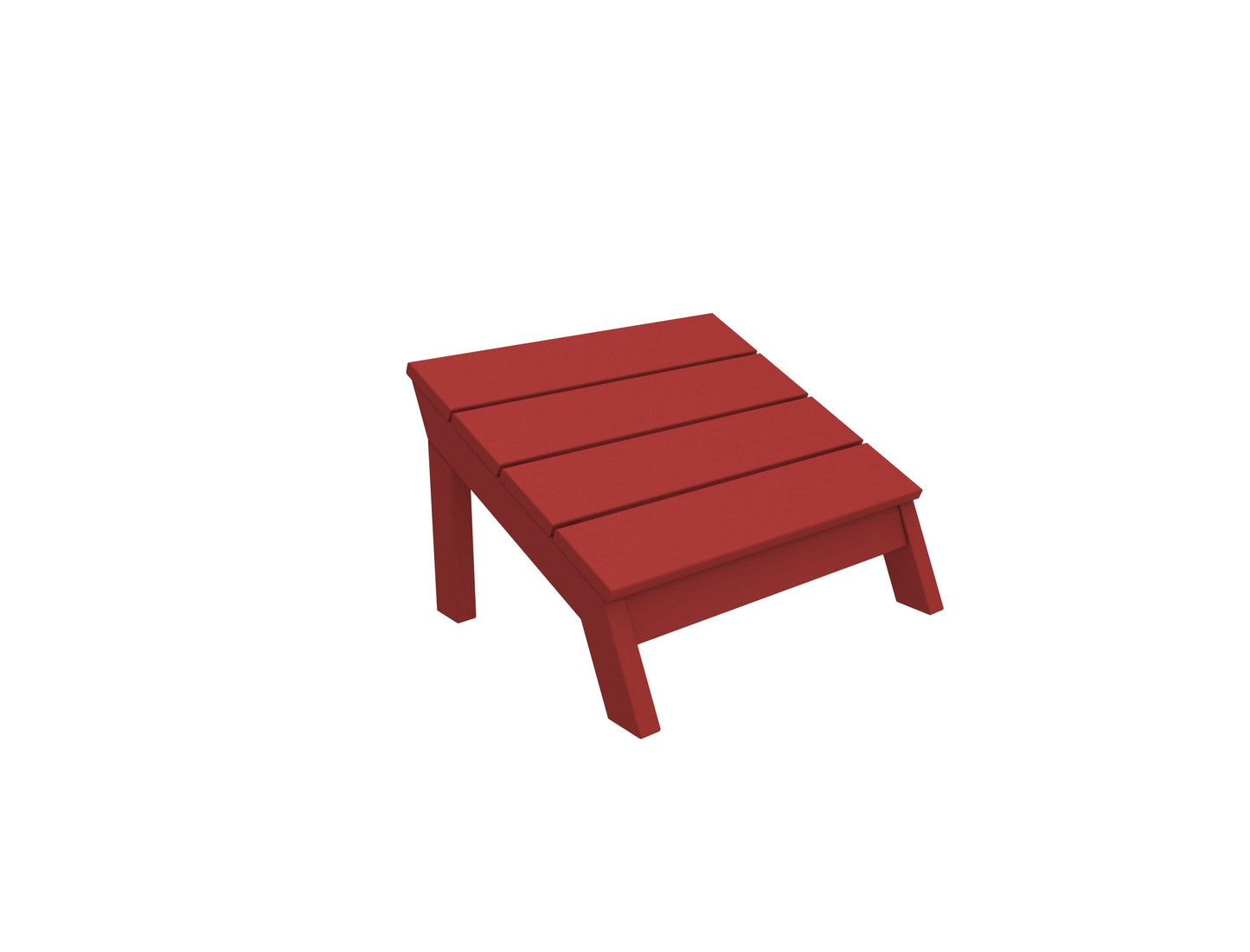 MAD Footstool by Seaside Casual Outdoor Footstool Seaside Casual Furniture Cherry 