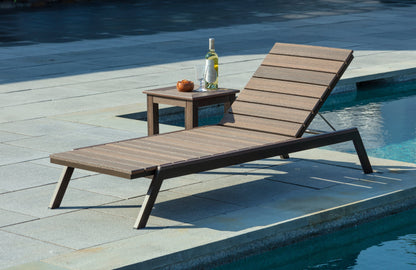MAD Fusion Chaise (Slatted) by Seaside Casual Outdoor Chaise Lounge Seaside Casual Furniture 