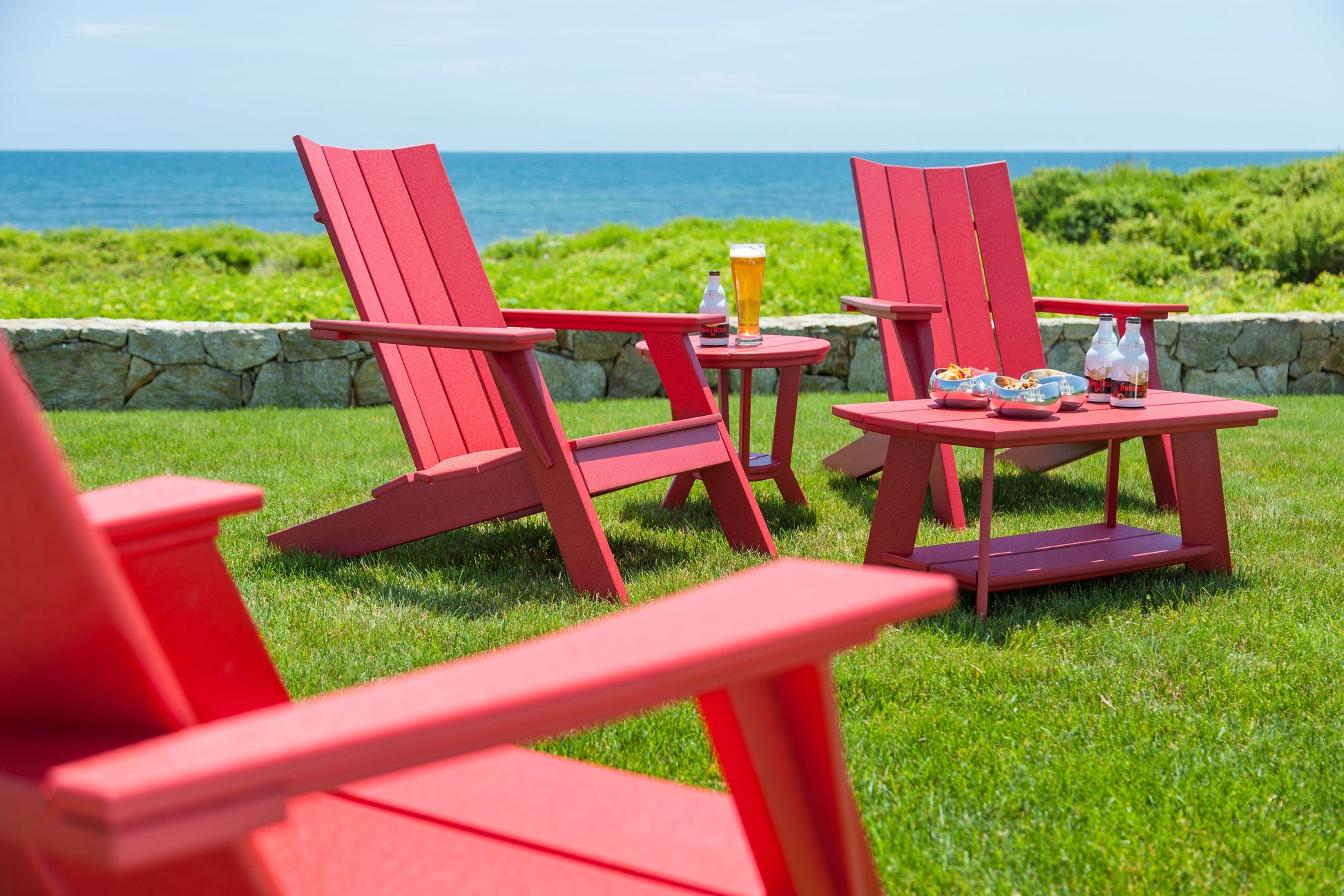 MAD Side Table by Seaside Casual Outdoor Side Table Seaside Casual Furniture 