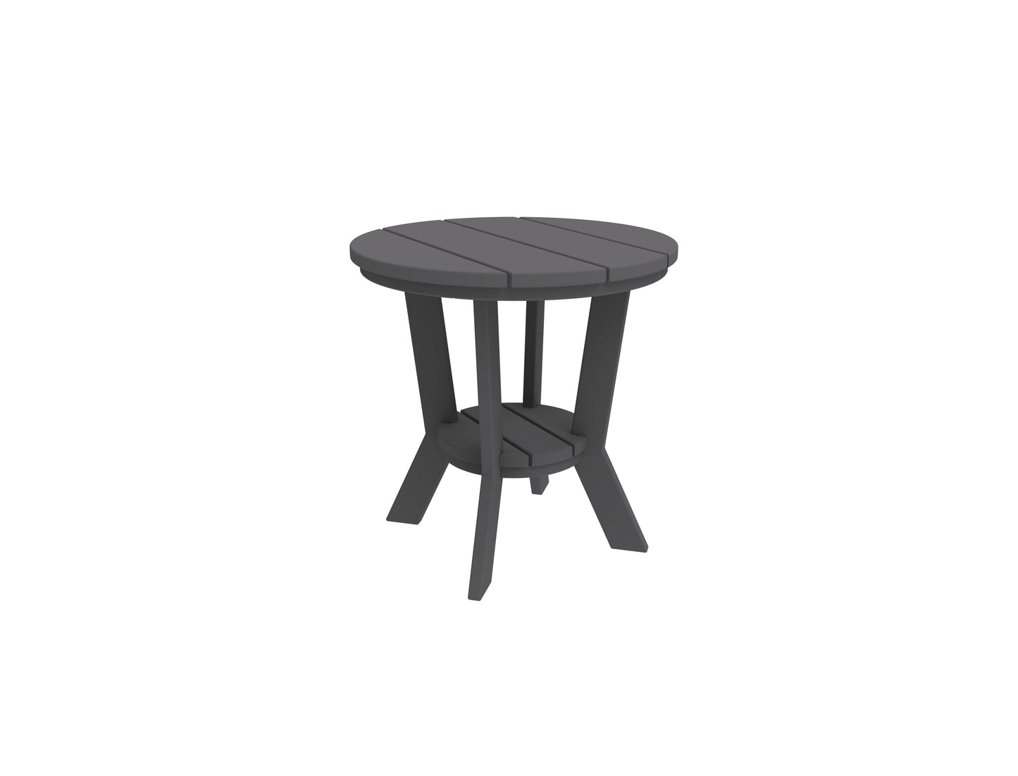 MAD Side Table by Seaside Casual Outdoor Side Table Seaside Casual Furniture Charcoal 