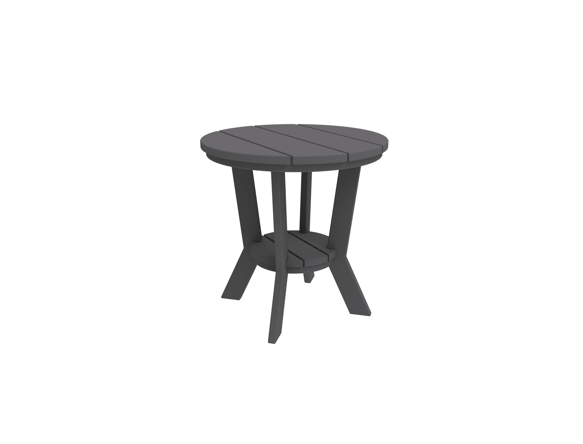 MAD Side Table by Seaside Casual Outdoor Side Table Seaside Casual Furniture Charcoal 
