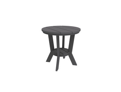 MAD Side Table by Seaside Casual Outdoor Side Table Seaside Casual Furniture Charcoal 