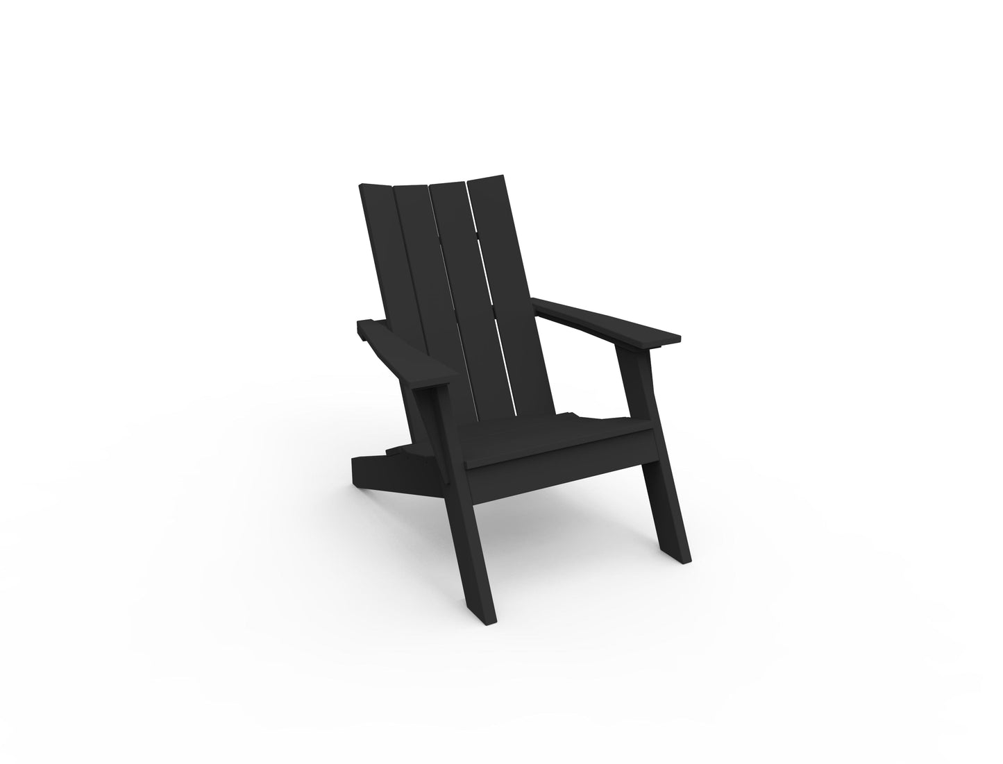 MADirondack Adirondack Chair by Seaside Casual Adirondack Chairs Seaside Casual Furniture Black No - Fitted Cushion 