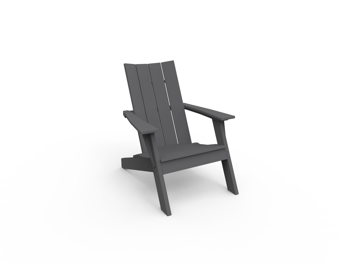 MADirondack Adirondack Chair by Seaside Casual Adirondack Chairs Seaside Casual Furniture Charcoal No - Fitted Cushion 