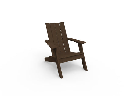 MADirondack Adirondack Chair by Seaside Casual Adirondack Chairs Seaside Casual Furniture Chestnut No - Fitted Cushion 