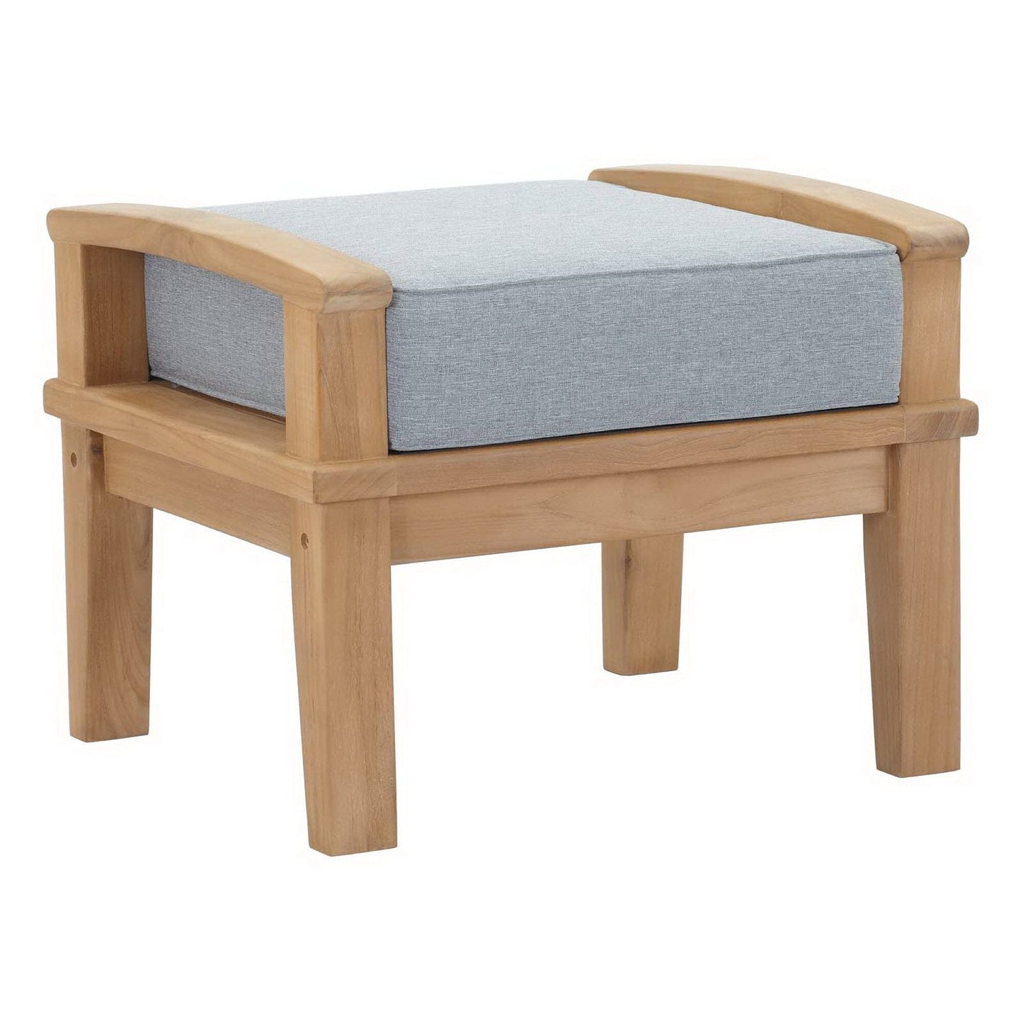 Marina 10 Piece Outdoor Patio Teak Set in Natural Gray by Modway Conversation Set Modway 