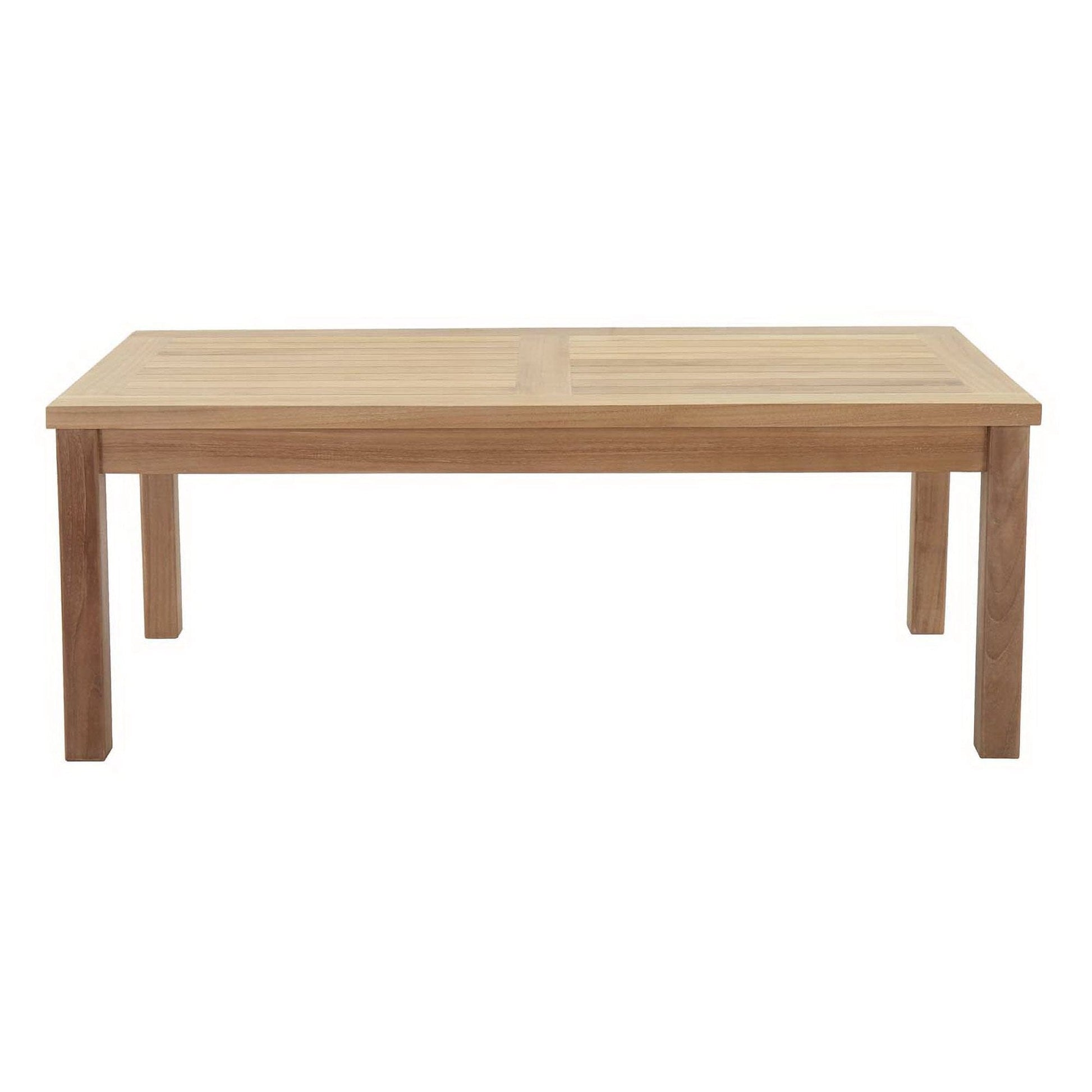 Marina 4 Piece Outdoor Patio Teak Conversation Set in Natural Gray by Modway Conversation Set Modway 