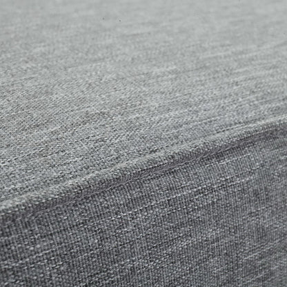 Marina Outdoor Patio Teak Ottoman in Natural Gray by Modway (1152) Ottoman Modway 
