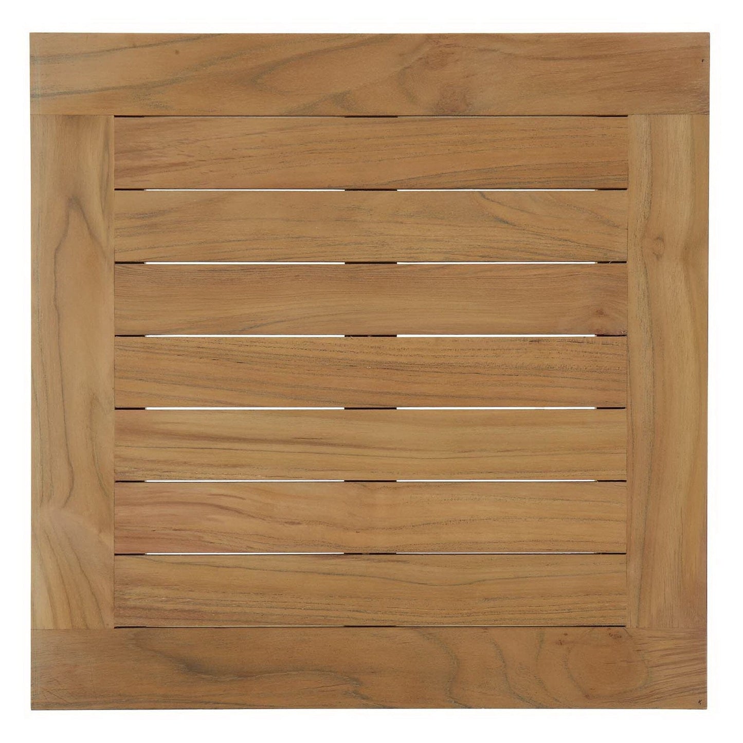 Marina Outdoor Patio Teak Side Table in Natural by Modway (1155) Side Table Modway 