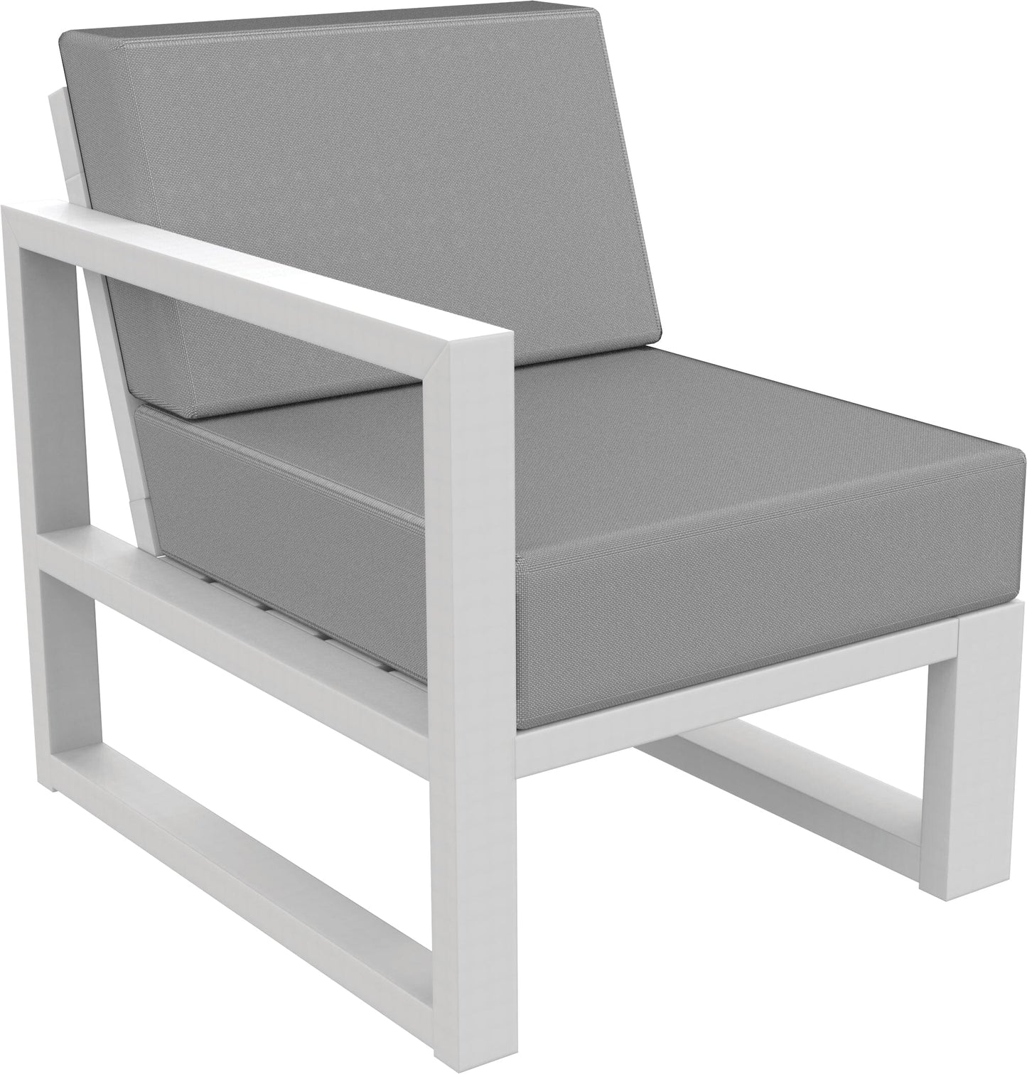 MIA Outdoor Deep Seating Left Arm (LAF) Unit by Seaside Casual Outdoor Sectional Component Seaside Casual Furniture 