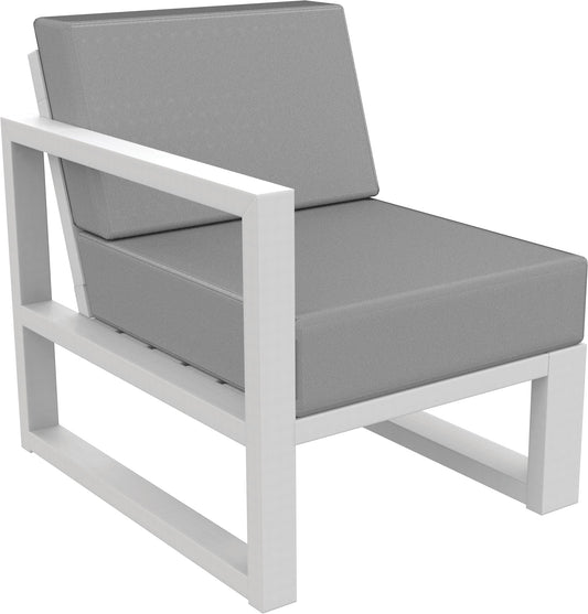 MIA Outdoor Deep Seating Left Arm (LAF) Unit by Seaside Casual Outdoor Sectional Component Seaside Casual Furniture 