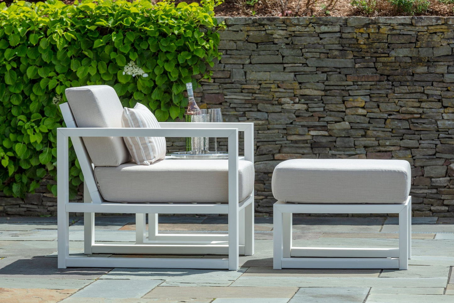 MIA Outdoor Deep Seating Ottoman by Seaside Casual Ottoman Seaside Casual Furniture 