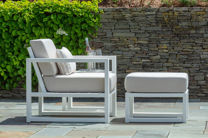 MIA Outdoor Deep Seating Ottoman (Cushion Included) by Seaside Casual Outdoor Ottoman Seaside Casual Furniture 