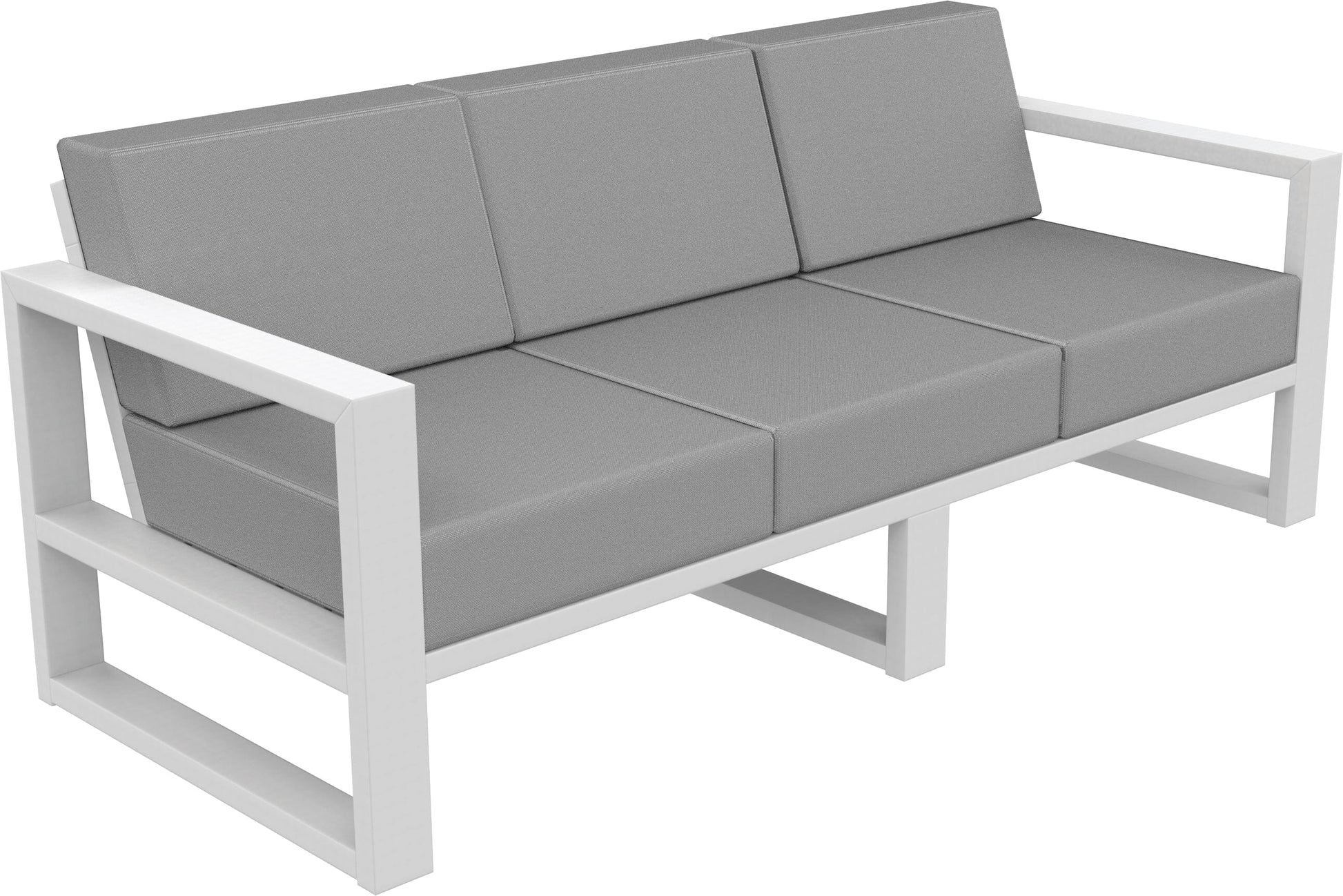 MIA Outdoor Deep Seating Sofa (Cushions Included) by Seaside Casual Outdoor Sofa Seaside Casual Furniture Natural 