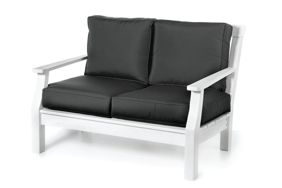 Nantucket Deep Seating Loveseat (Cushions Included) by Seaside Casual Outdoor Loveseat Seaside Casual Furniture 