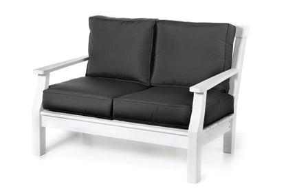 Nantucket Deep Seating Loveseat (Cushions Included) by Seaside Casual Outdoor Loveseat Seaside Casual Furniture 