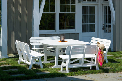 Portsmouth 4' Dining Bench by Seaside Casual Outdoor Bench Seaside Casual Furniture 