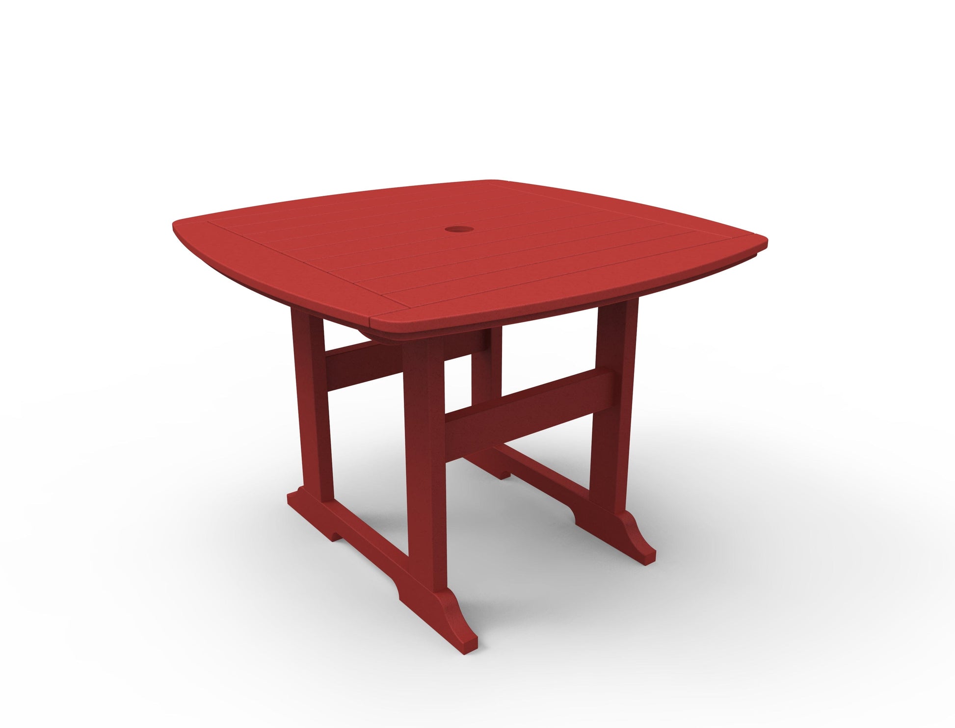 Portsmouth 42" x 42" Square Dining Table by Seaside Casual Outdoor Dining Table Seaside Casual Furniture Cherry 