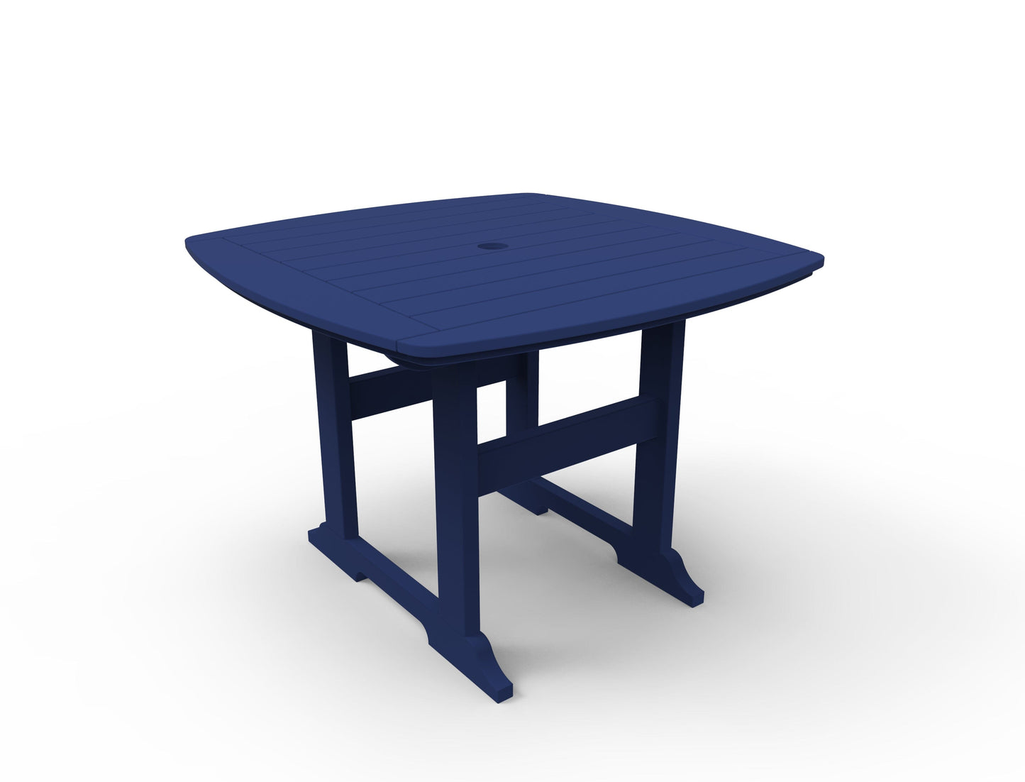 Portsmouth 42" x 42" Square Dining Table by Seaside Casual Outdoor Dining Table Seaside Casual Furniture Navy 