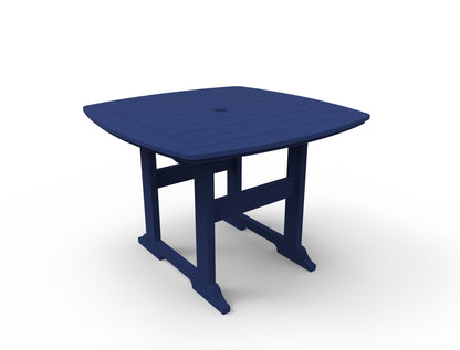 Portsmouth 42" x 42" Square Dining Table by Seaside Casual Outdoor Dining Table Seaside Casual Furniture Navy 