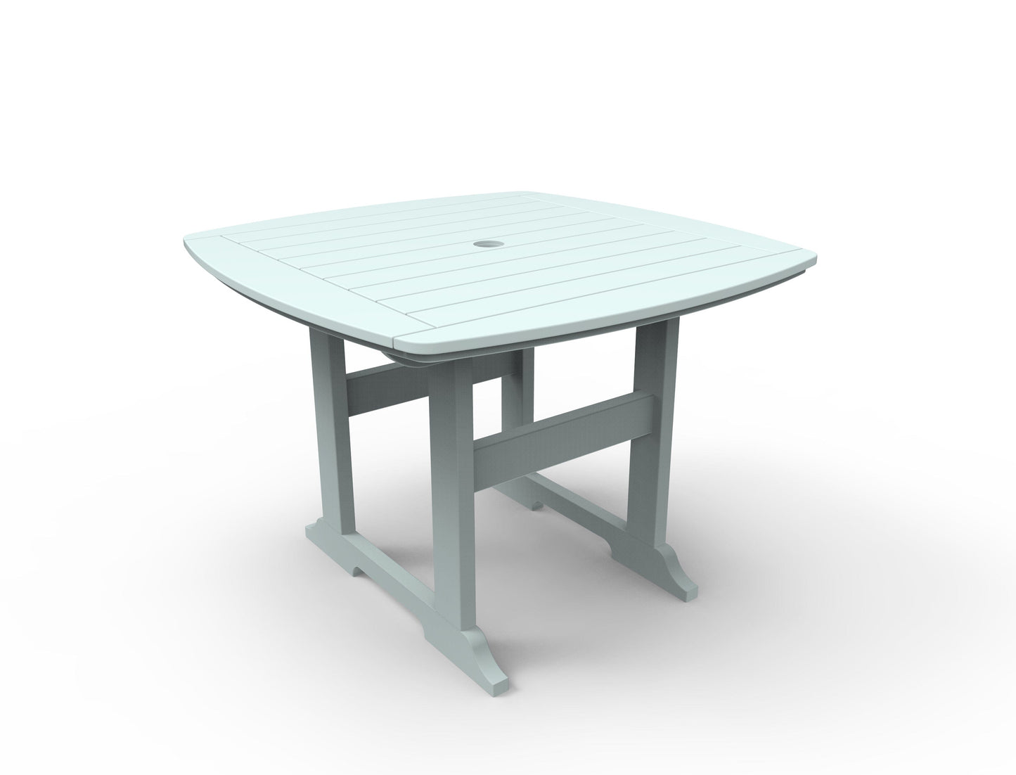 Portsmouth 42" x 42" Square Dining Table by Seaside Casual Outdoor Dining Table Seaside Casual Furniture Sage 