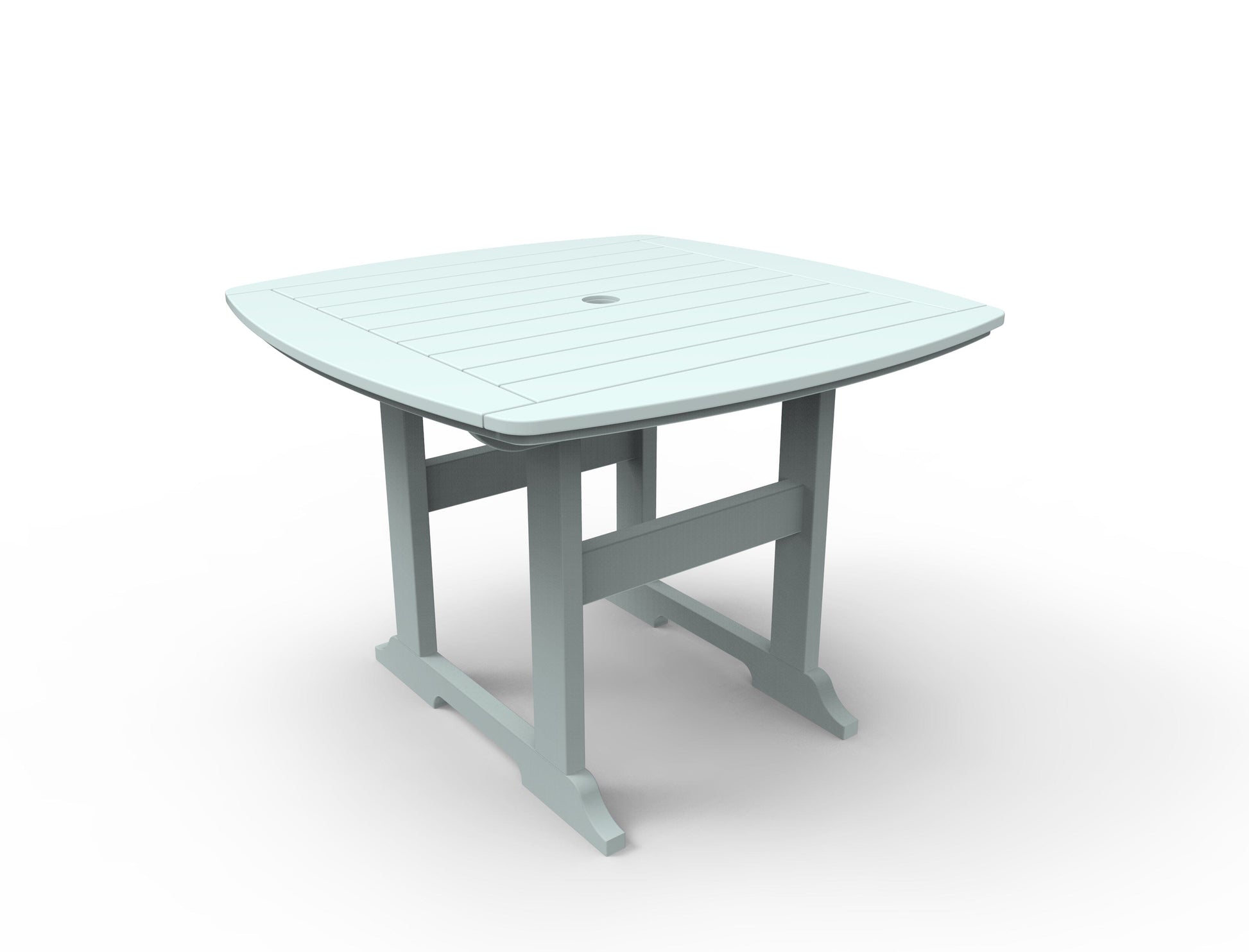 Portsmouth 42" x 42" Square Dining Table by Seaside Casual Outdoor Dining Table Seaside Casual Furniture Sage 