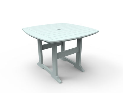Portsmouth 42" x 42" Square Dining Table by Seaside Casual Outdoor Dining Table Seaside Casual Furniture Sage 