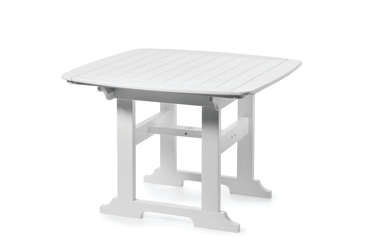 Portsmouth 42" x 42" Square Dining Table by Seaside Casual Outdoor Dining Table Seaside Casual Furniture White 